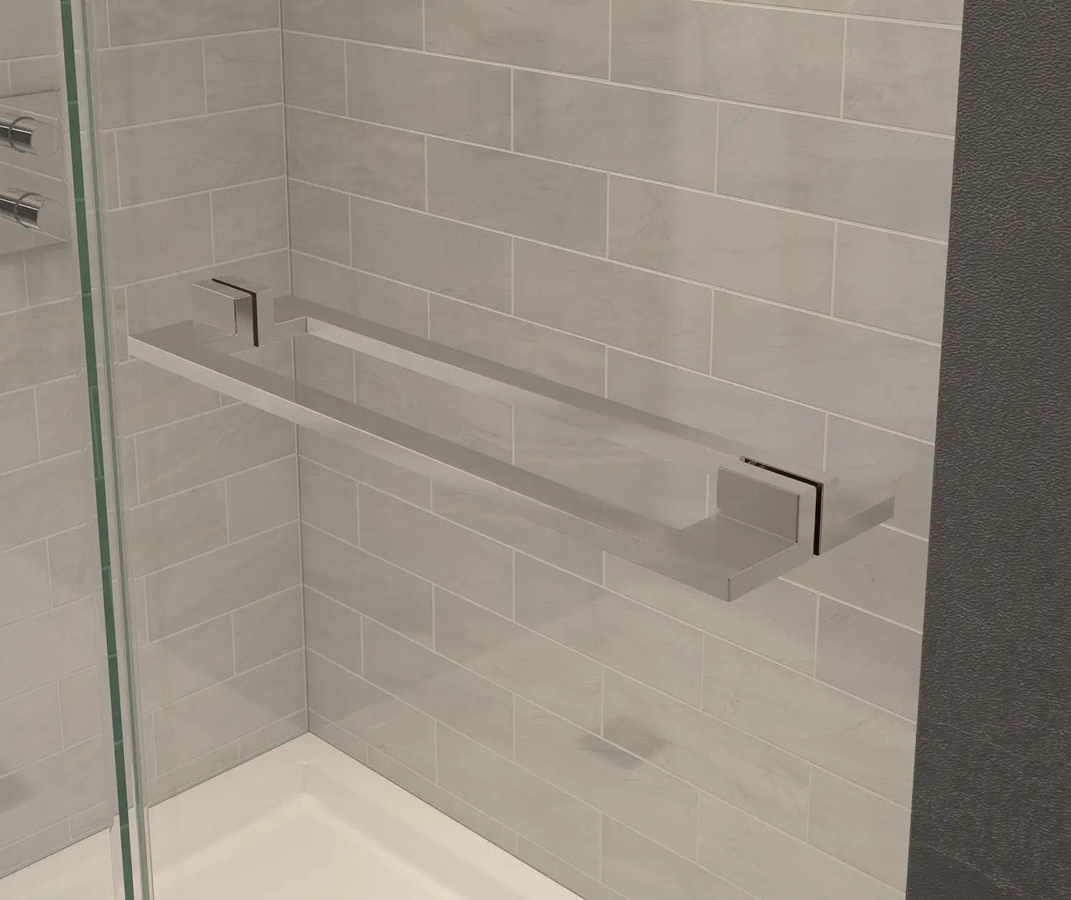 Capella 78 32 ½-35 ½ x 78 in. 8 mm Pivot Shower Door for Alcove Installation with GlassShield® glass in Brushed Nickel - Plumbing Market