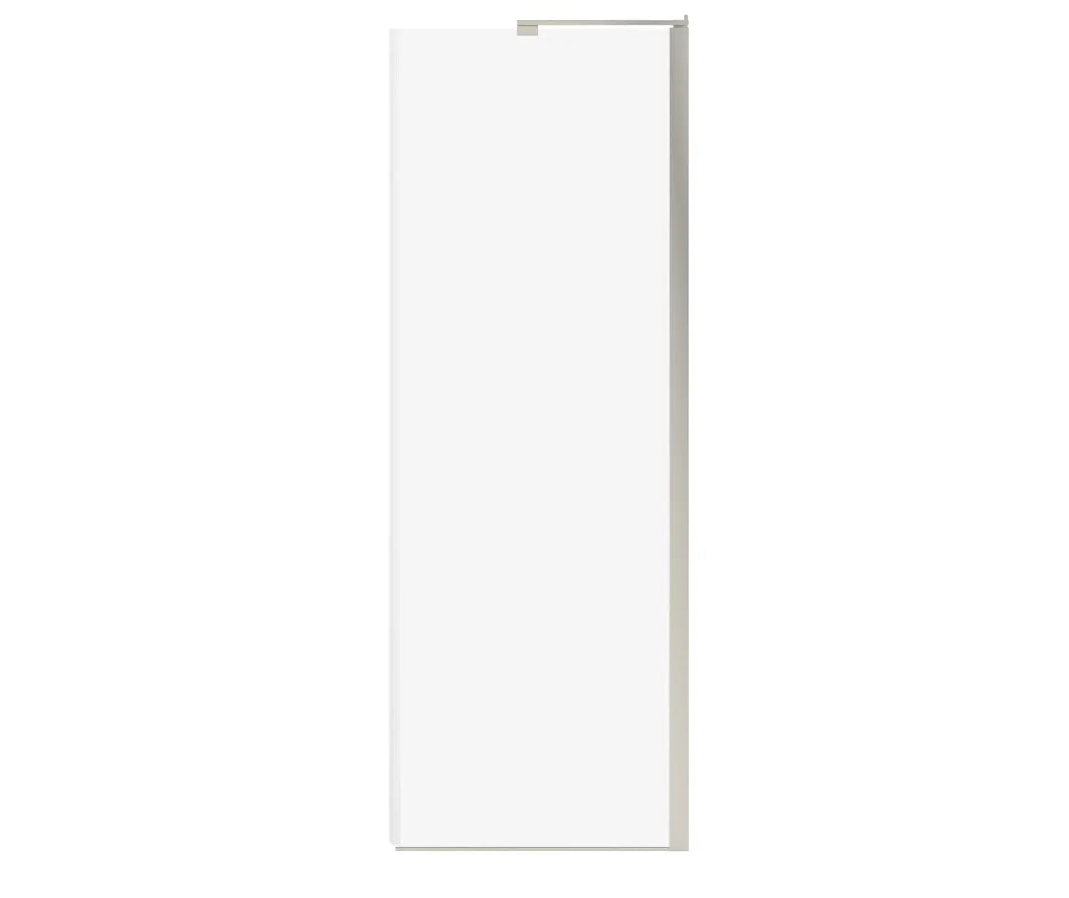 Capella 78 Return Panel for 32 in. Base with GlassShield® glass in Brushed Nickel - Plumbing Market