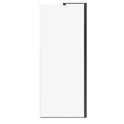 Capella 78 Screen and Return Panel for 36 in. Base with GlassShield® glass in Matte Black - Plumbing Market