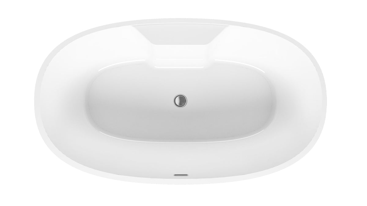 Oceania Chilko 57 Freestanding Bathtub 57" x 34" x 22"