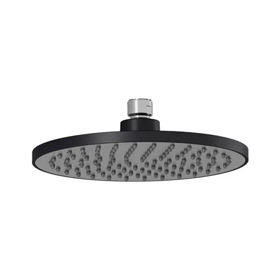 Kalia KONTOUR Rain Head Black/Chrome 104335-150 - Plumbing Market