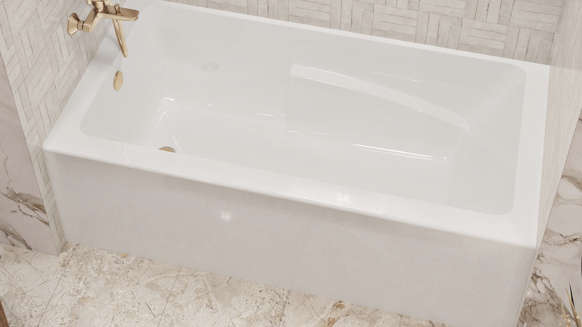 Oceania City 60 Alcove Bathtub 60" x 32" x 18.5"