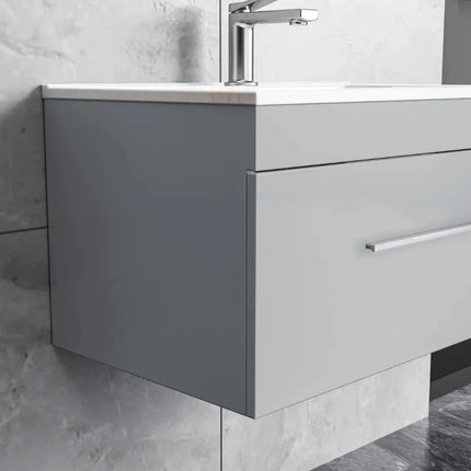 Cleo Bliss wall mounted Vanity with Top - Plumbing Market