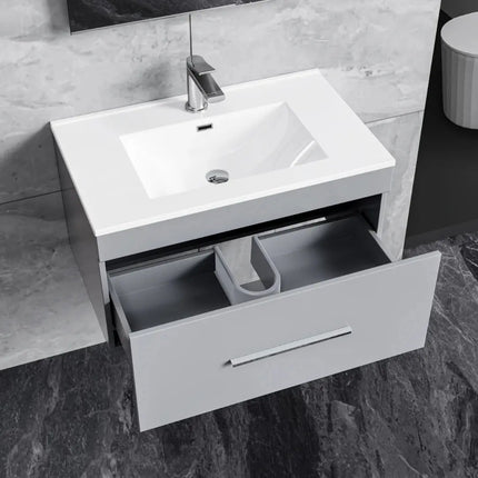 Cleo Bliss wall mounted Vanity with Top - Plumbing Market