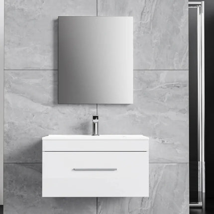Cleo Bliss wall mounted Vanity with Top - Plumbing Market