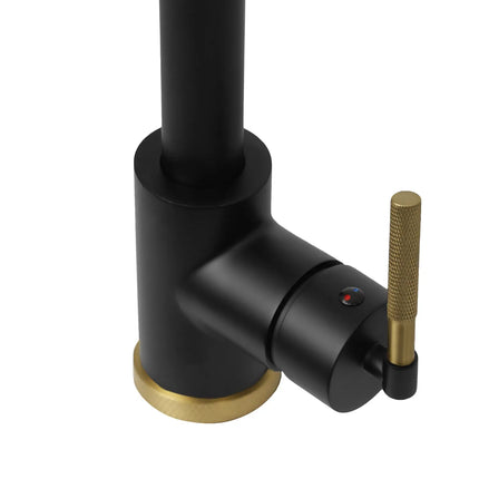 Cleo Cascade Single Handle Pull Down Spray Kitchen Faucet - Plumbing Market