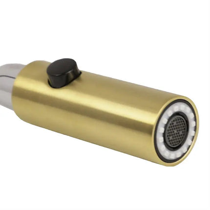 Cleo Elegante Pull-Down Dual Spray Kitchen Faucet Matte Black - Plumbing Market