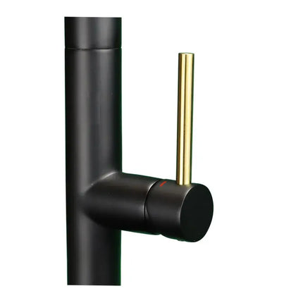 Cleo Elegante Pull-Down Dual Spray Kitchen Faucet Matte Black - Plumbing Market