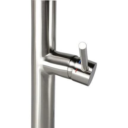 Cleo Elegante Pull-Down Dual Spray Kitchen Faucet Matte Black - Plumbing Market