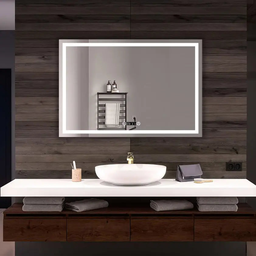 Cleo Embrace Bathroom LED Vanity Mirror Built-in Bluetooth Speaker - Plumbing Market
