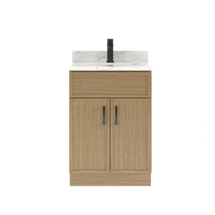 Cleo Hampton Shaker Style Two Door 24" Solid Wood Bathroom Vanity - Plumbing Market