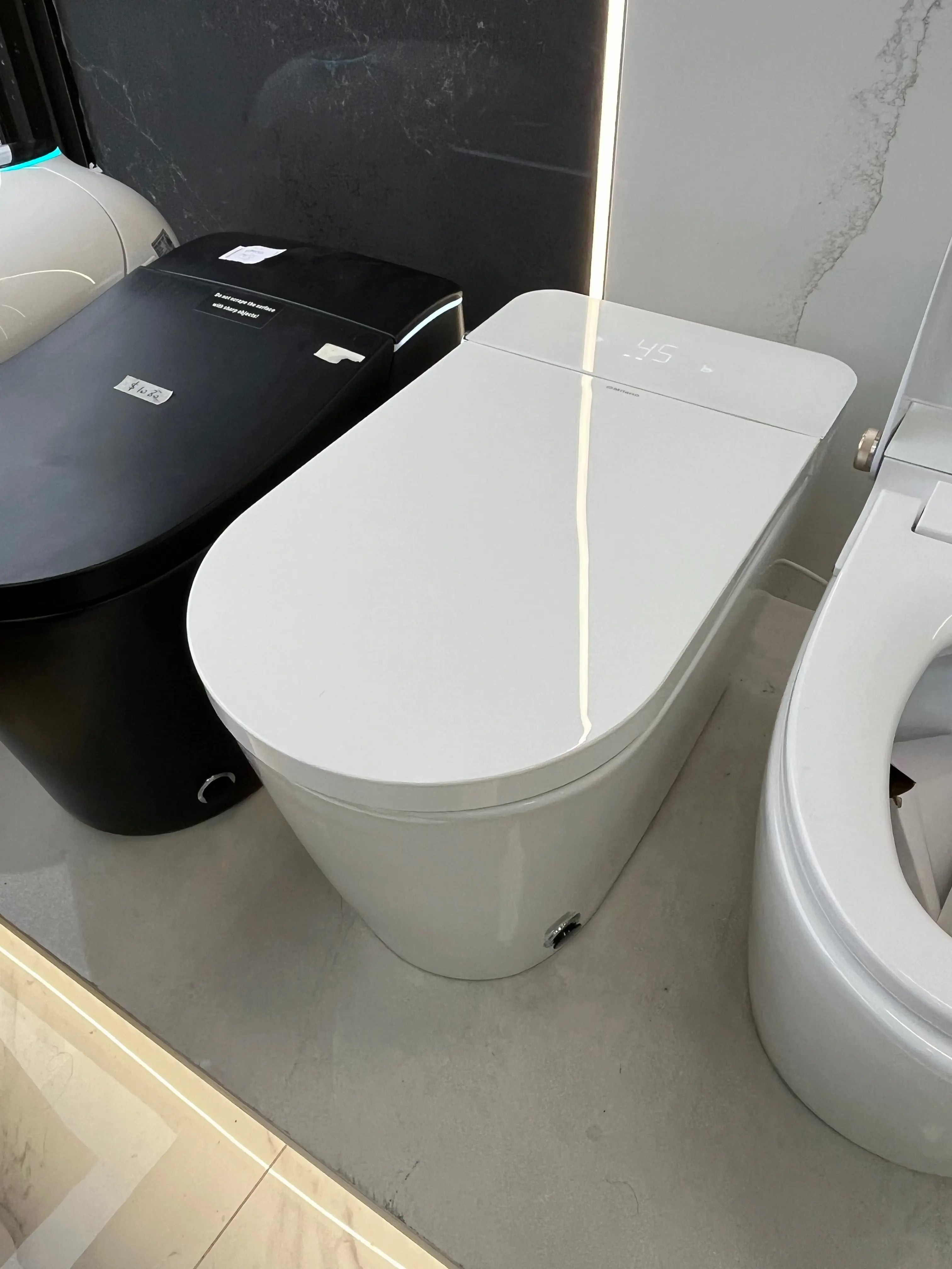 Cleo Milano Smart Bidet Toilet with Auto Open and Close Lid - Plumbing Market