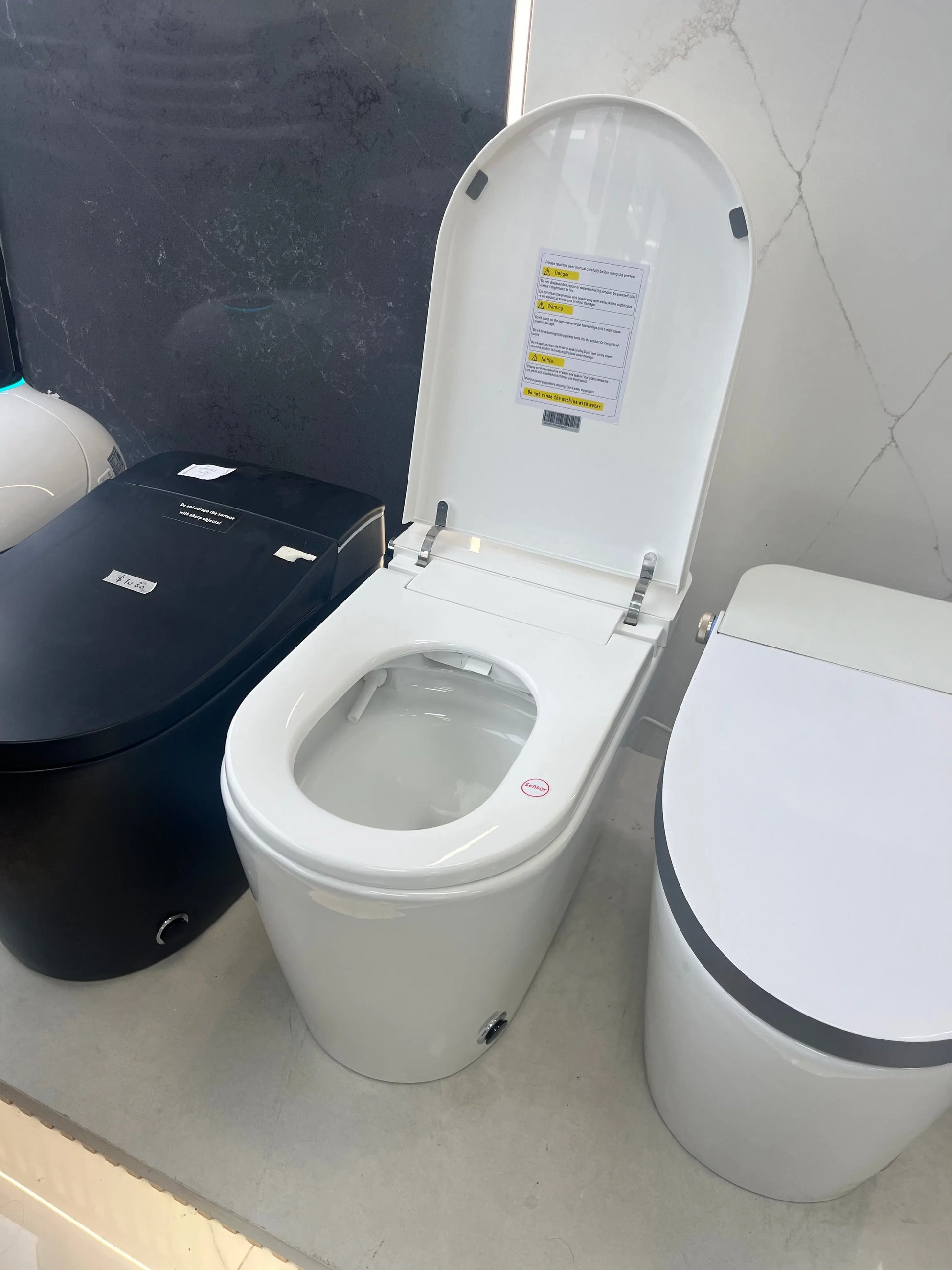 Cleo Milano Smart Bidet Toilet with Auto Open and Close Lid - Plumbing Market