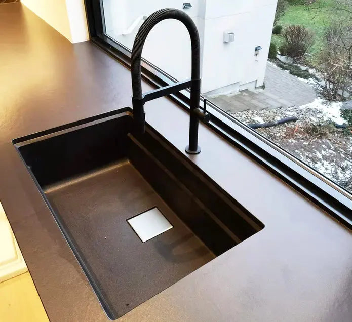 Cleo Pull-Out Dual Spray Kitchen Faucet F25304-MB - Plumbing Market