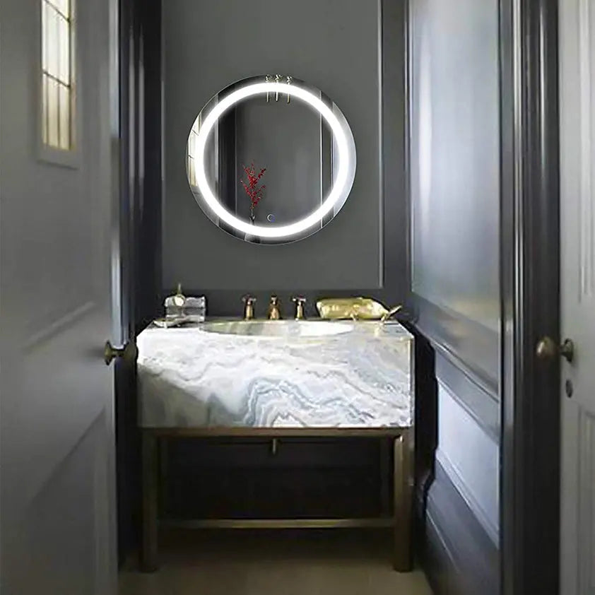 Cleo Roundy Bathroom LED Vanity Mirror - MSL-624 - Plumbing Market