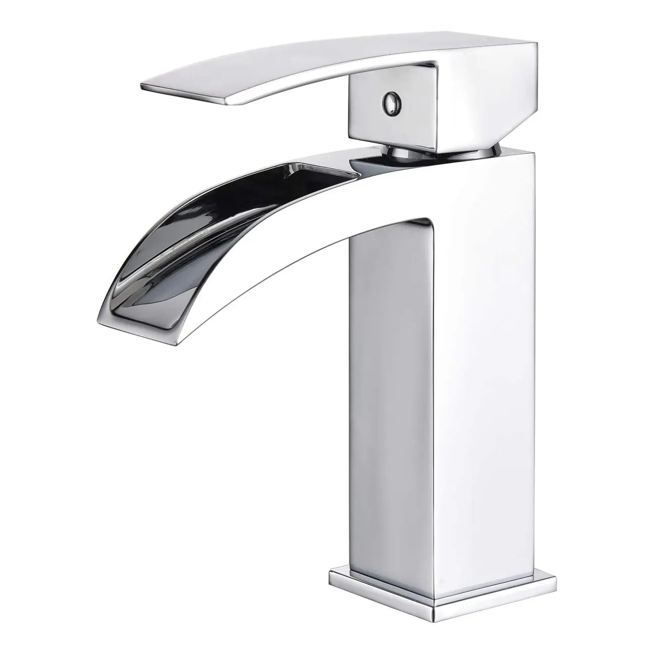 Cleo Satro Single Hole Bathroom Faucet Solid Brass - Plumbing Market