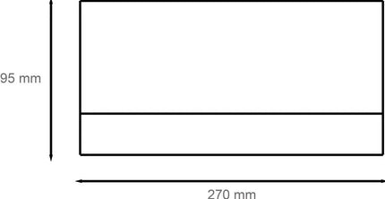 Cleo Shower Storage Shelf 11 x 4 Inches Matte Black - Plumbing Market