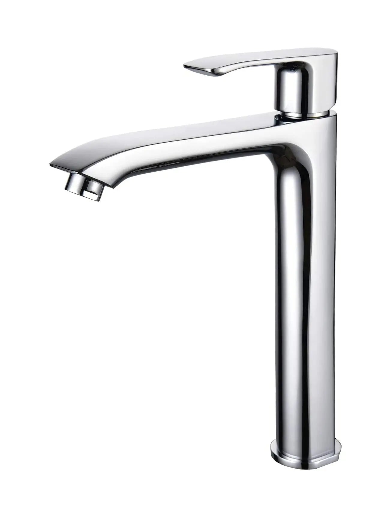 Cleo Slim Vessel Sink Faucet Lead Free Brass Single Hole Installation - Plumbing Market