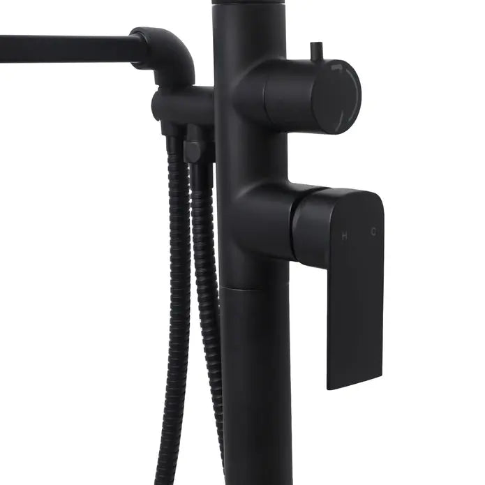 Cleo Timelyss Freestanding Bathtub Faucet Rotatable Spout - Plumbing Market