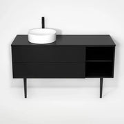 Rubi Haus Cabinet/Laminate Top/Cone Legs Set Mbk RHS1400LKV01MBK - Plumbing Market