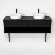 Rubi Haus Cabinet/Laminate Top/Cone Legs Set Mbk RHS1600DKV01MBK - Plumbing Market