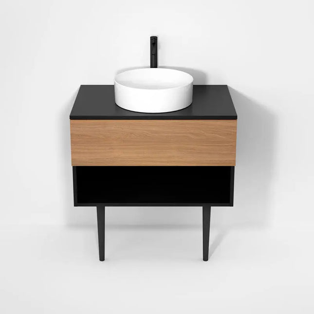 Rubi Haus Cabinet/Laminate Top/Cone Legs Set Mbk+No RHS800KV01MBK-NO - Plumbing Market