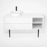 Rubi Haus Cabinet/Laminate Top/Cone Legs Set Mbl RHS1400LKV01MBL - Plumbing Market