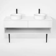 Rubi Haus Cabinet/Laminate Top/Cone Legs Set Mbl RHS1600DKV01MBL - Plumbing Market