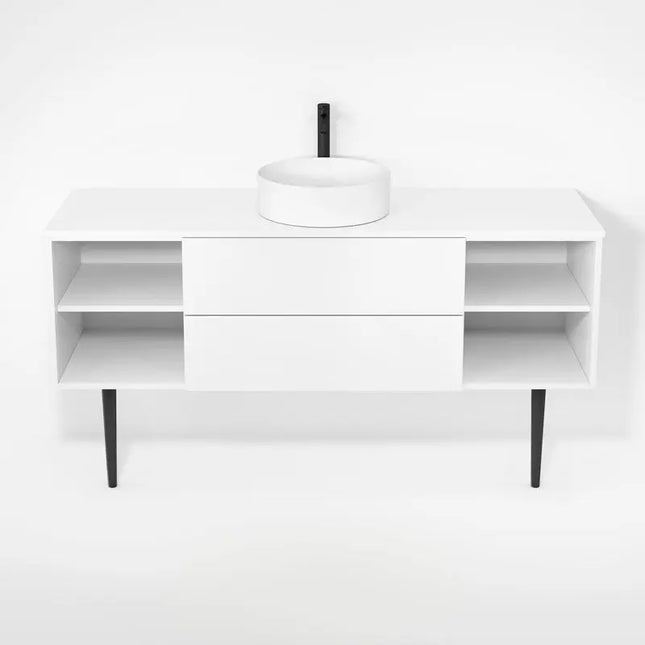 Rubi Haus Cabinet/Laminate Top/Cone Legs Set Mbl RHS1600KV01MBL - Plumbing Market