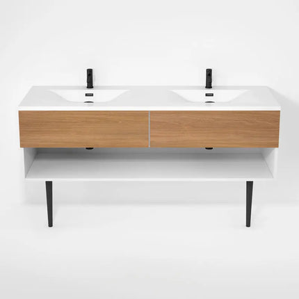 Rubi Haus Cabinet/Basin/Cone Legs Set Mbl+No RHS1600DKV02MBL-NO - Plumbing Market