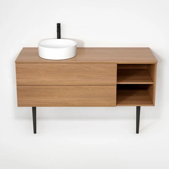 Rubi Haus Cabinet/Laminate Top/Cone Legs Set No RHS1400LKV01NO - Plumbing Market