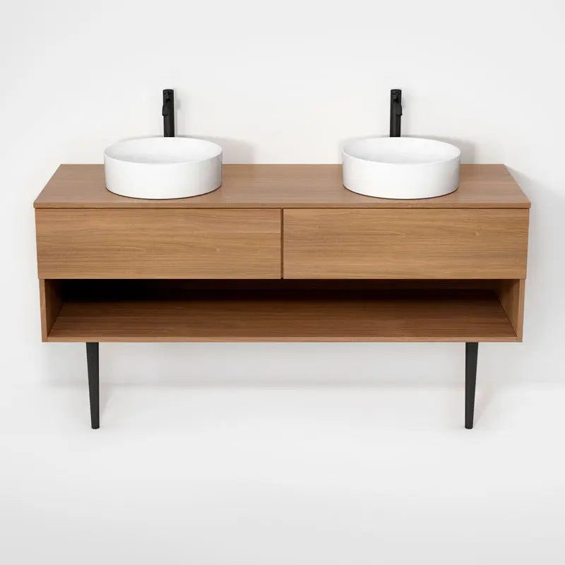 Rubi Haus Cabinet/Laminate Top/Cone Legs Set No RHS1600DKV01NO - Plumbing Market