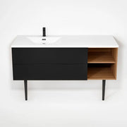 Rubi Haus Cabinet/Basin/Cone Legs Set No+Mbk RHS1400LKV02NO-MBK - Plumbing Market