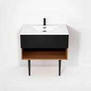 Rubi Haus Cabinet/Basin/Cone Legs Set No+Mbk RHS800KV02NO-MBK - Plumbing Market