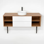 Rubi Haus Cabinet/Laminate Top/Cone Legs Set No+Mbl RHS1600KV01NO-MBL - Plumbing Market