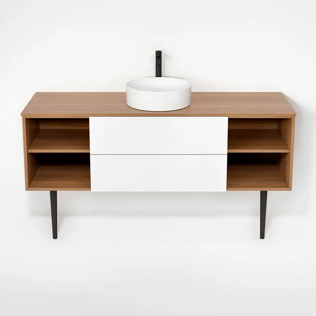 Rubi Haus Cabinet/Laminate Top/Cone Legs Set No+Mbl RHS1600KV01NO-MBL - Plumbing Market