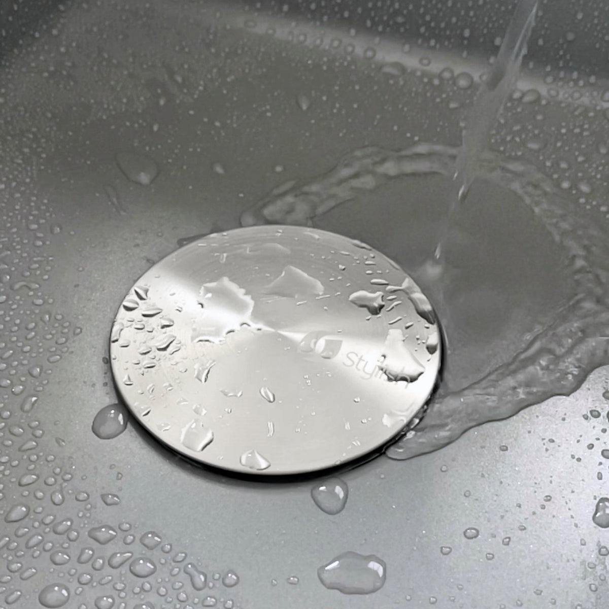 Stylish Cap Flow Strainer Cover Fits Standards 3 1/2" Strainers DA-04