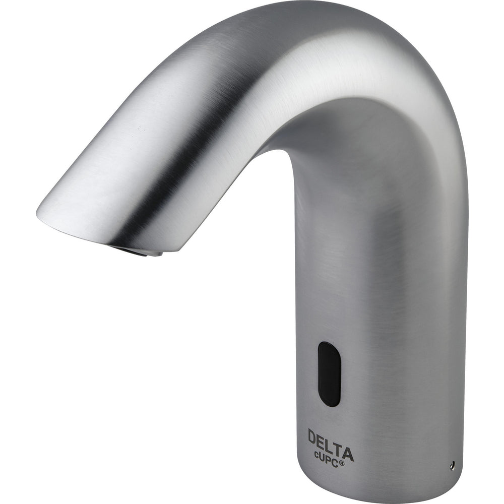 Delta Commercial DEMD-101LF-NS Electronic Single Hole Lavatory Faucet, Battery Operated