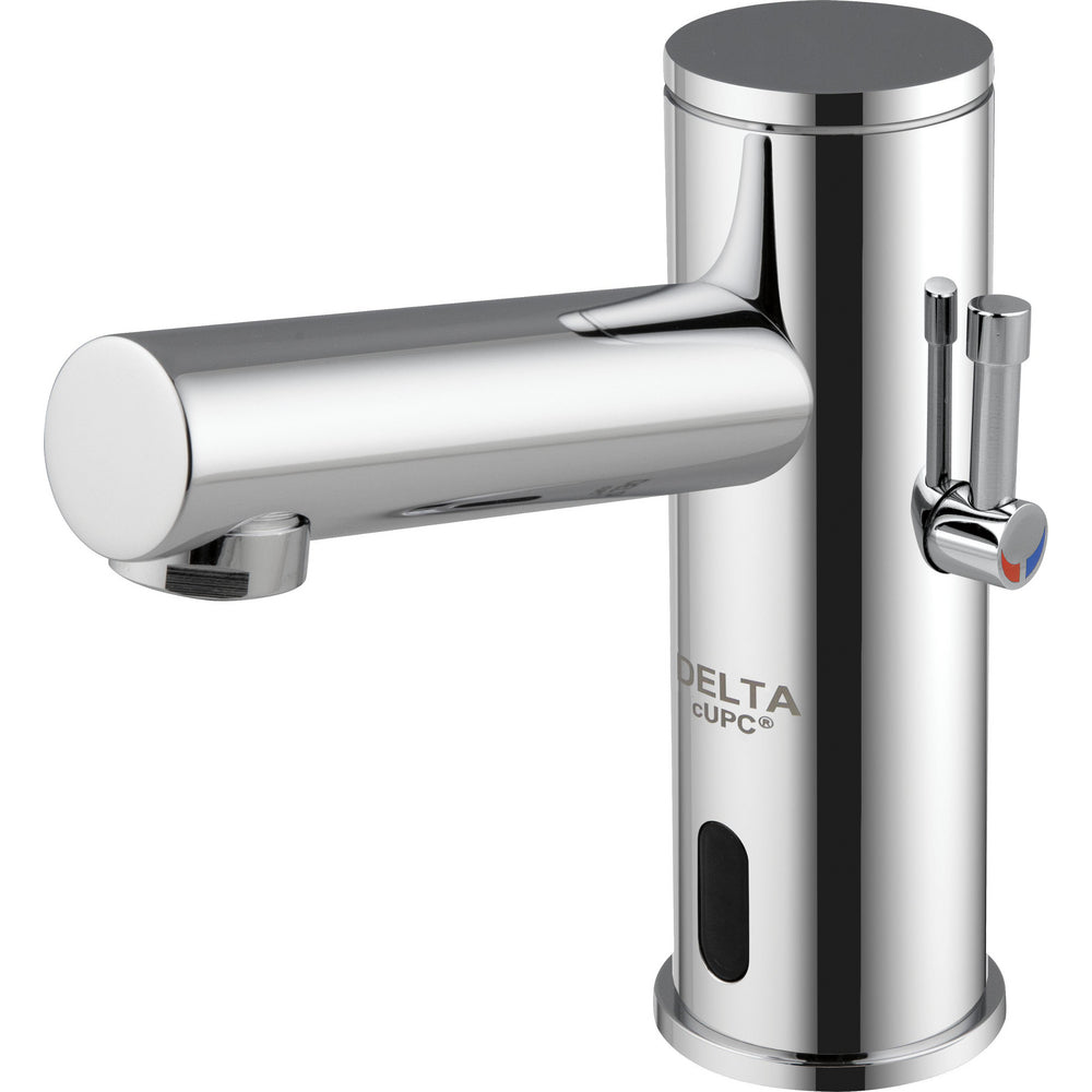 Delta Commercial DEMD-311LF Electronic Single Hole Lavatory Faucet with Mixer - Battery Operated