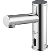 Delta Commercial DEMD-312LF Electronic Single Hole Lavatory Faucet with Technician's Mixer - Battery Operated