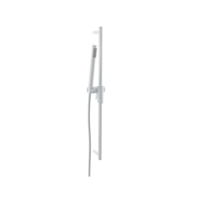 Baril 1-spray Sliding Shower Bar DGL-2070-51 in White