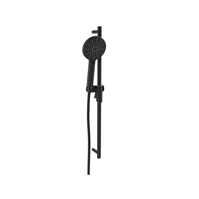 Baril 3-spray Sliding Shower Bar DGL-2070-57 in Matte Black