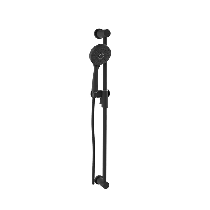Baril 3-spray Sliding Shower Bar DGL-2175-53 in Matte Black