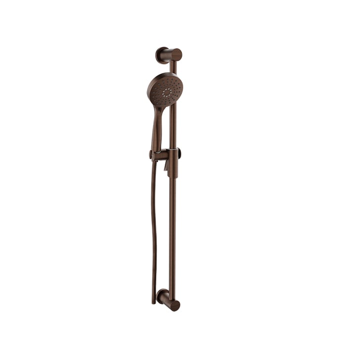 Baril 3-spray Sliding Shower Bar DGL-2175-53 in Venetian Bronze