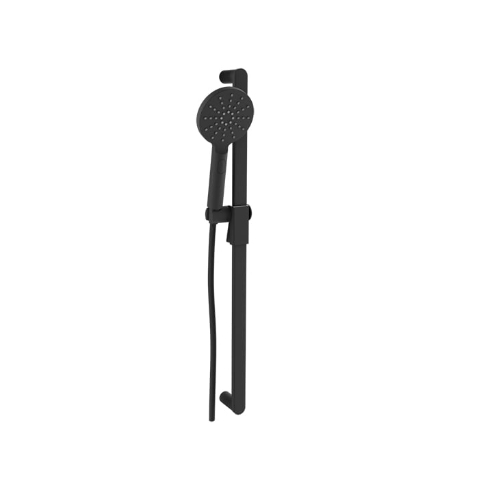 Baril 3-spray Sliding Shower Bar DGL-3080-73 in Matte Black