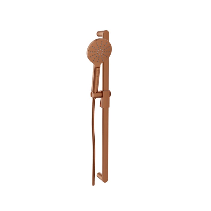 Baril 3-spray Sliding Shower Bar DGL-3080-73 in Satin Copper