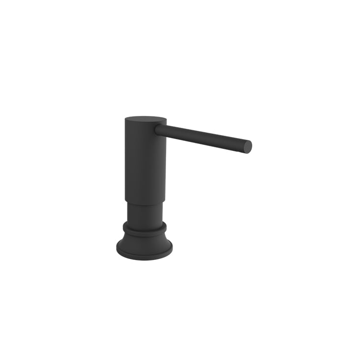 Baril VILLA Traditional Soap Dispenser DIS-9050-00 in Matte Black