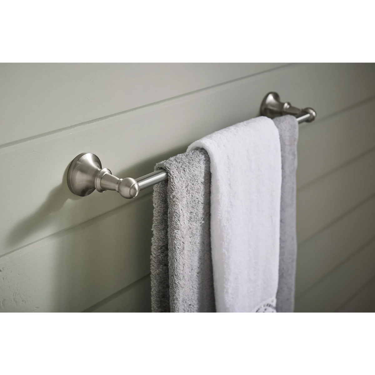 Moen Vale 24" Towel Bar DN4424 in Brushed Nickel (DN4424BN) - view 2