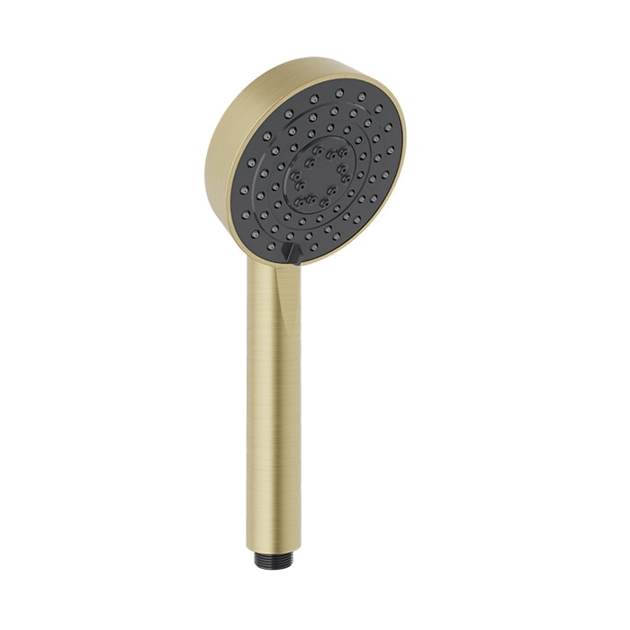 Baril 3-spray Hand Shower DOU-2551-03 in Satin Brass