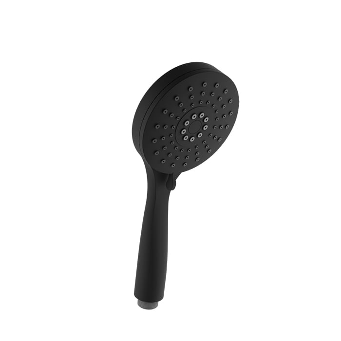 Baril 3-spray Hand Shower DOU-2566-03 in Matte Black